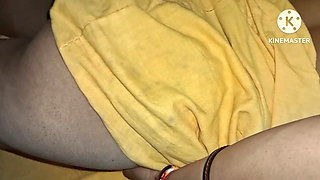 Sister-in-law takes off her clothes and shows off her bathroom