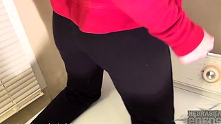 Eve Naked Masturbating Washing Machine