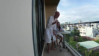 Messing Around in Our Hotel Room