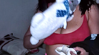 It Makes Me Really Fucking When My Husband Goes on a Trip, and I Look for the Neighbor to Fuck Him