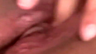 Feeling so Horny Rubbing My Pink Shaved Pussy Cumming Hard