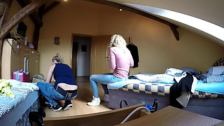 Grinding challenge for this guy with a bunch of hotties