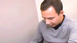 German teen slut fucked at casting