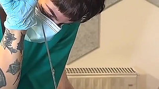 Double Domme Medfet Sounding Exam and Treatments with Madame Li Ying and Our Patient