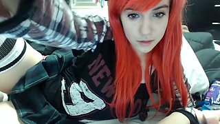 Emo Teen Becka Solo Webcam Masturbation Porn