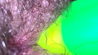 Amateur close up hairy pussy PinkClit