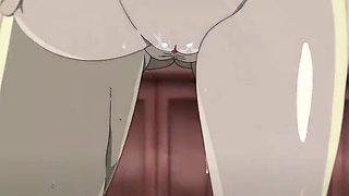Animo Hentai: Yor and Loid Cartoon Sex - Big Booty Anal, Cowgirl Riding, and Cum on Tits