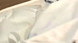 Cuckold Sign, Moaning Wife, Hot Sitting on 23 Year Old Cock
