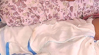 Hot Threesome of Indian Wife with Her Father-in-law and Husband