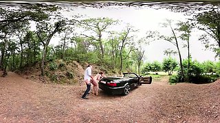 Stacy Snake enjoys fucking her man in the car