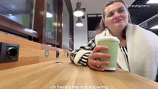 KatyBigcherry Fucks Fan in Kitchen with Big Natural Tits and Cum in Mouth