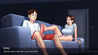 new step mom make seen in summertime saga part 16