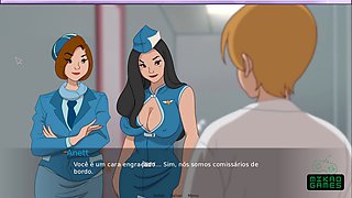 Cleaning the pool to catch a glimpse of this sexy housewife in a swimsuit