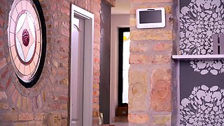 Extreme amateur pov blowjob with brunette babe