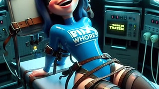 Harrison Marks Presents: Pixwhores Orgasmatron. Cum & drool