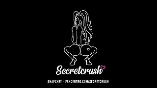 Veronica de Souza outdoors using toy to masturbate