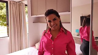 Virgin Latina Luna Oliveira Gives Her Perfect Ass to Church Friend's Brother - Taboo Homemade Fuck