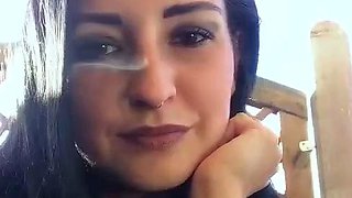 Lady Amira Smoking