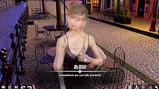 Curvy anime babe with big boobs and a nice ass