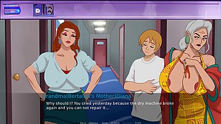 The palace secret - Super sexy grandma in a wild cartoon fantasy by Foxie2k
