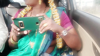 Step Dad Daughter in Law Car Sex, Telugu Dirty Talks, Part -1
