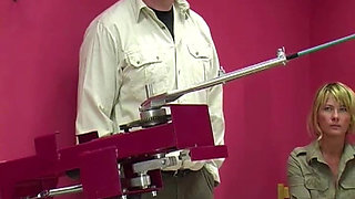 Charlie Spanking Machine - Bare Back Whipping
