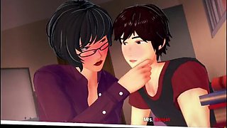 Knight of Love Cap 39 - Fucking My MILF Teacher and I Cum Inside Her