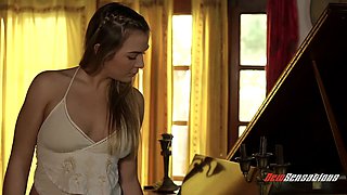 Blair and Lyra Are Hot Lesbians in Love: Real Lesbian Love with Feet, Ties, and More!