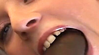 Blonde Nympho Slut Wrecked by 4 Massive Cocks in Epic Cum Shower