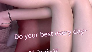 Ep3: Luna Masturbating in the Washroom with Her Dildo - Female Anchor Next Door