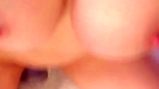 Jumped on a Big Dildo