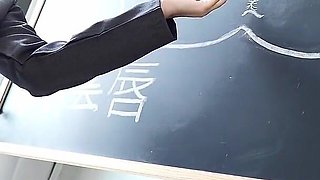 Japanese JAV Teacher Fucking in Classroom