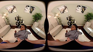 Black Stepmom Wants Massage & Creampie