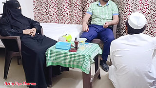 Muslim Women Fucked by the Doctor in Front of Her Husband Because She Could Not Get Pregnant, threesome Sex. Part -2