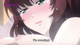 Wet and Wild: Shower Secrets with My Girlfriend's Naughty Stepsis (Hentai Sex) Eng Sub