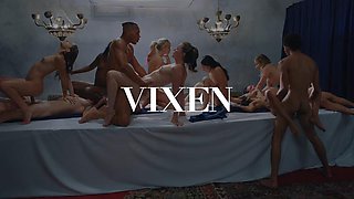 VIXENPLUS Blonde Bombshell Gets Her Ass Gaped Wide Open