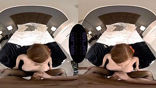 Red headed thot ft. D4N1 J3N53N: Blowjob, Doggy  Cowgirl VR Porn