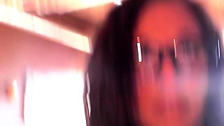 Hot Cheerleader in Iowa Taking a Shower Naked