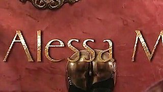 Miss Alessa Milano Feeding From Toilet Part 1