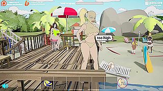 Fuckerman Hentai Game Sunset Bitch Version Sex Gameplay [18+] - Car Toon