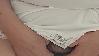 In the Toilet Without Panties