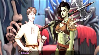 Cartoon fantasy with a legendary twist and a happy ending