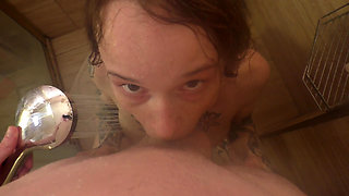 Rough Fuck Teen Stepdaughter in Bath