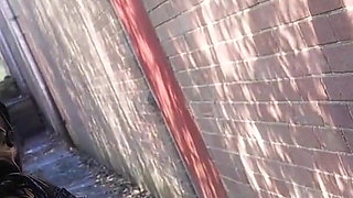 Using a Stranger as Her Ashtray