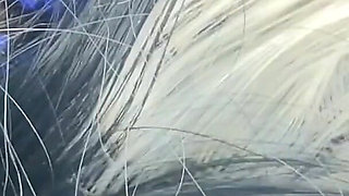 Ebony Teen Squirts Unstoppable in Doggy-style