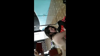 20 Years Schoolgirl POV Blowjob, Anal, Doggystyle and Creampie