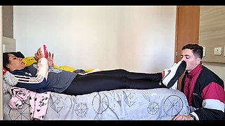 Goddess Kiffa Is Relaxing in Bed