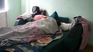 Amateur couple hidden cam