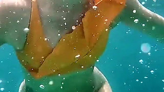 Snorkel Slut in Paradise - Underwater Flash & Naughty Tease