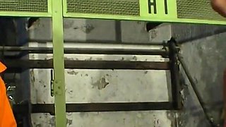 Fucked by the craftsman in the basement